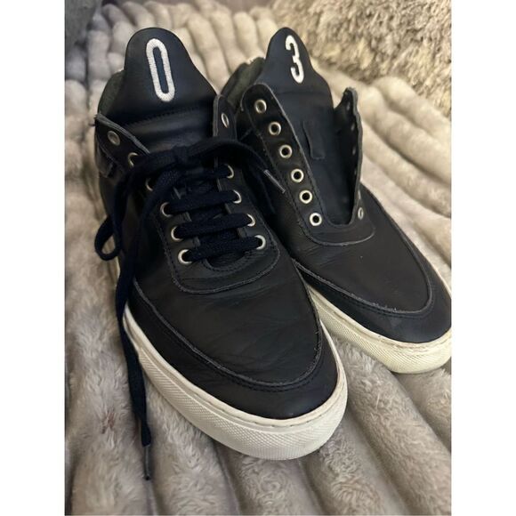 Filling Pieces Low Top Navy 03 Liberty Lace Up sneaker trainer shoe - Picture 1 of 12